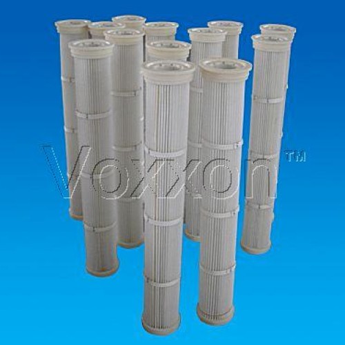 Cartridge filter for powder convey, vacuum convey machine